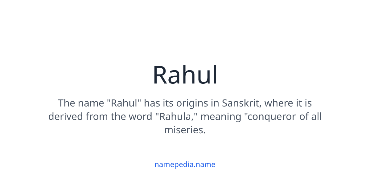 rahul-meaning-nicknames-origins-and-more-namepedia